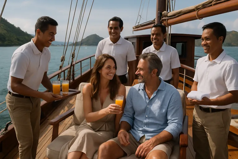 De jacht crew: jouw persoonlijke service